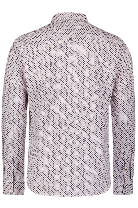 NO-EXCESS shirt stretch allover printed